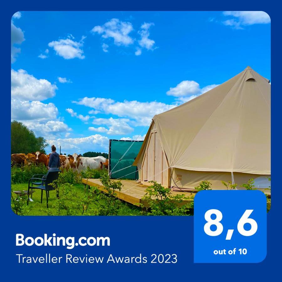 Bell Tent Heerewaarden Exterior foto